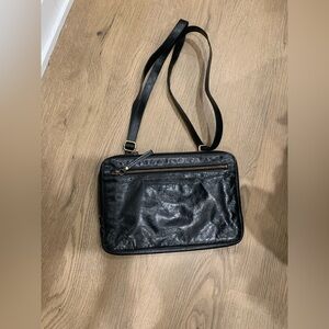 Latico Leather NJ crossbody bag w/card slots 100% leather boho casual classy